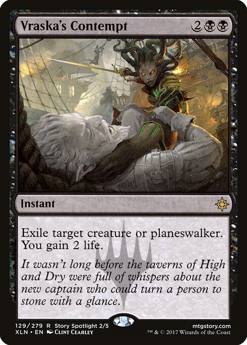 Vraska's Contempt card from XLN #129