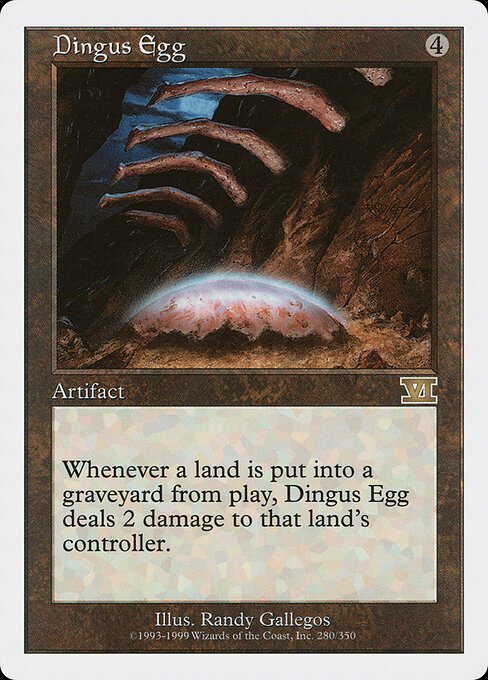 Dingus Egg card from 6ED #280