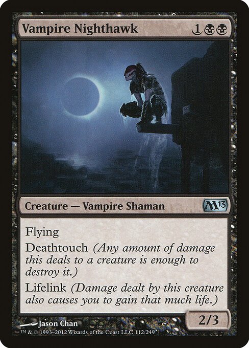 Vampire Nighthawk card from M13 #112