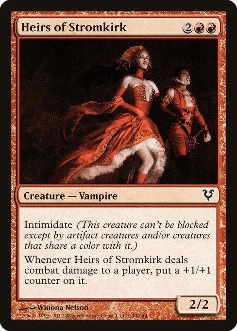Heirs of Stromkirk card from AVR #140