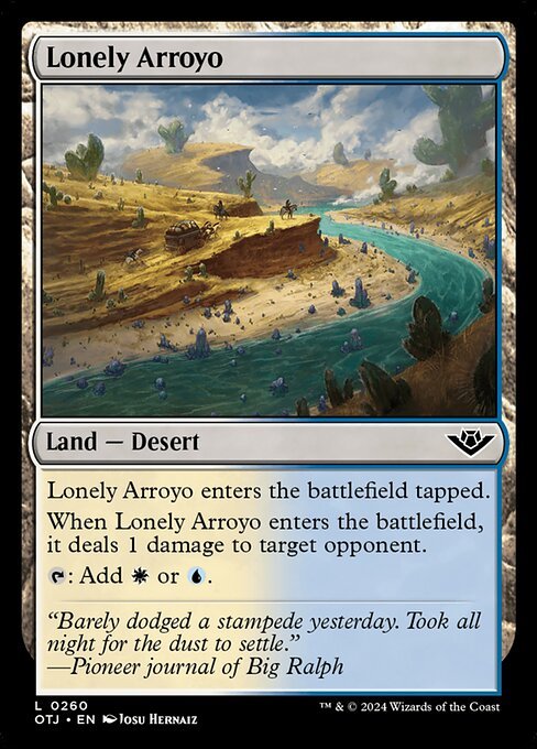 Lonely Arroyo card from OTJ #260