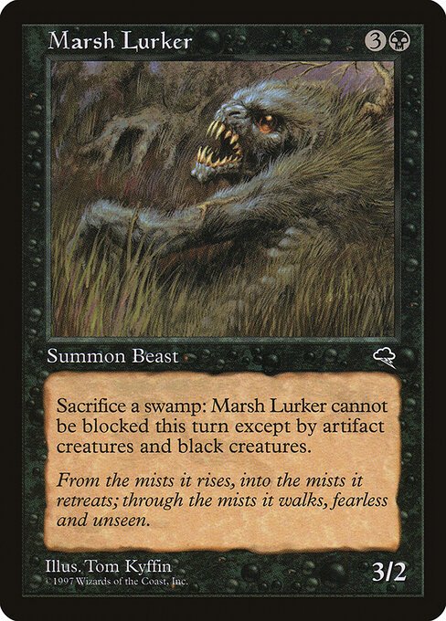 Marsh Lurker card from TMP #144