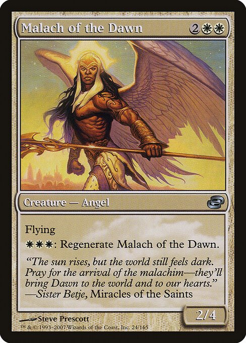 Malach of the Dawn card from PLC #24