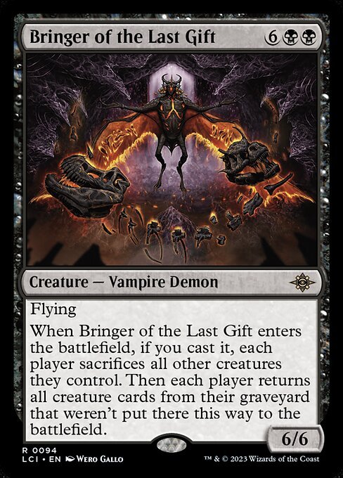 Bringer of the Last Gift card from LCI #94