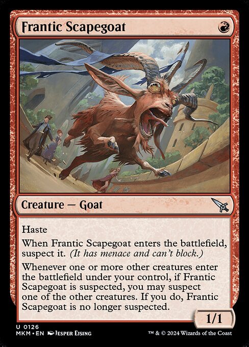 Frantic Scapegoat card from MKM #126