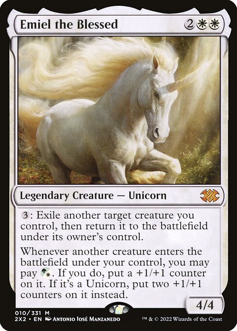 Emiel the Blessed card from 2X2 #10