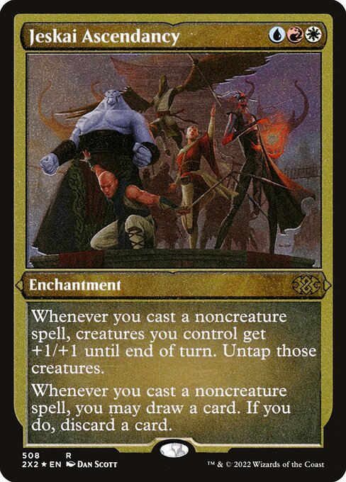 Jeskai Ascendancy card from 2X2 #508