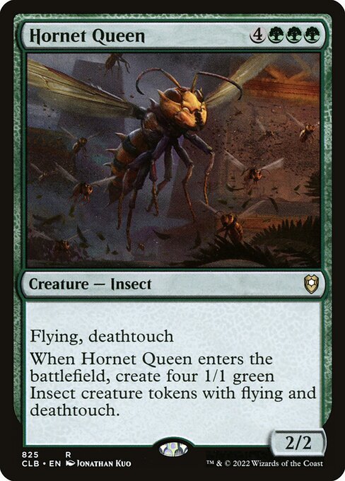 Hornet Queen card from CLB #825