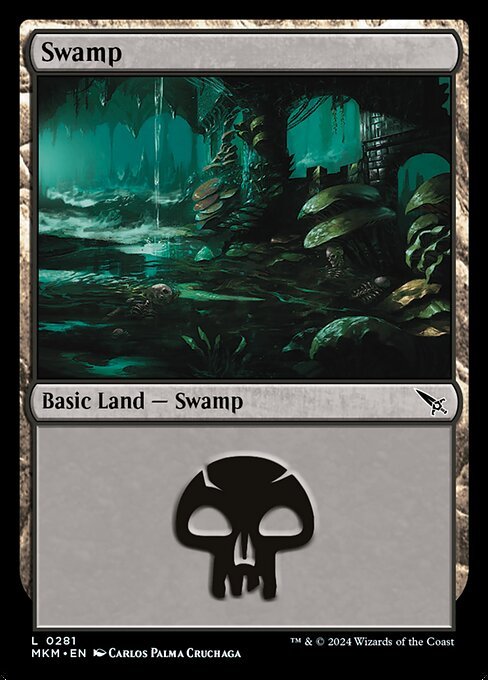 Swamp (0281) card from MKM #281