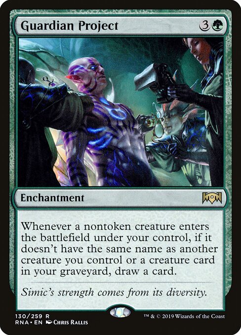 Guardian Project card from RNA #130