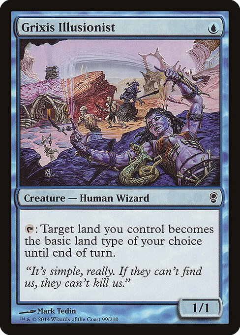 Grixis Illusionist card from CNS #99