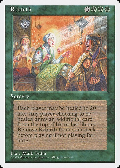 Rebirth card from 4ED #product-1897