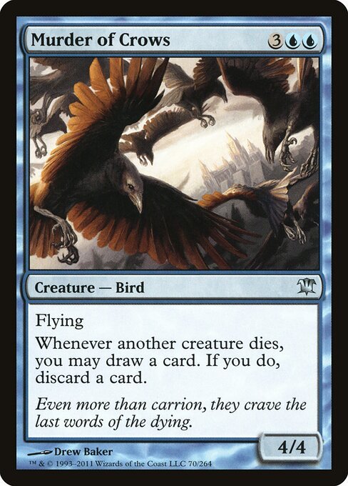 Murder of Crows card from ISD #70
