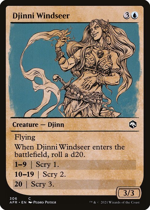 Djinni Windseer card from AFR #306