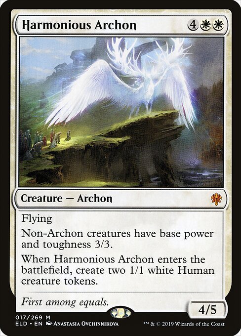 Harmonious Archon card from ELD #17