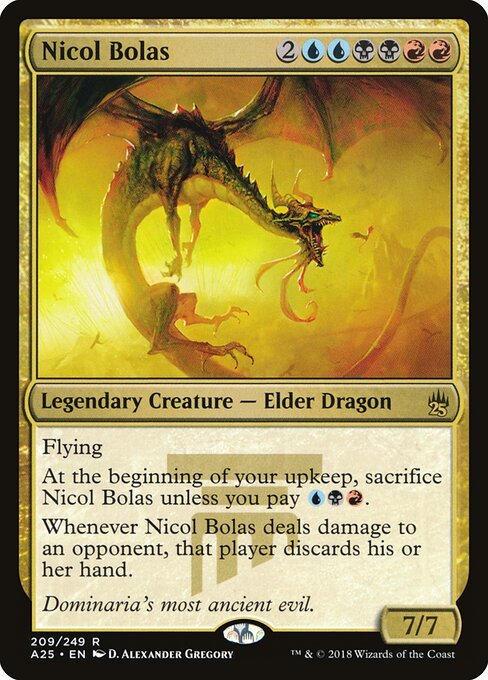 Nicol Bolas card from A25 #209