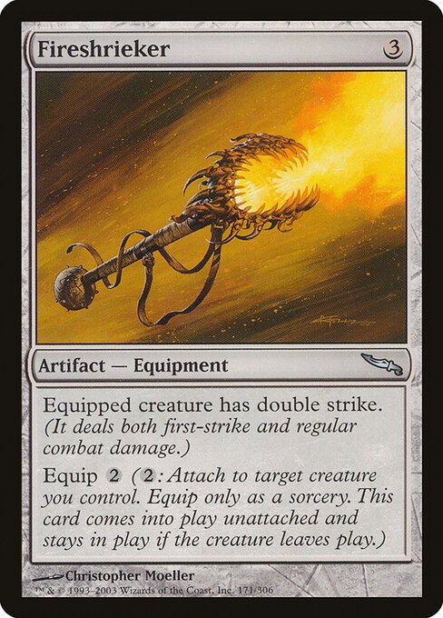 Fireshrieker card from MRD #171