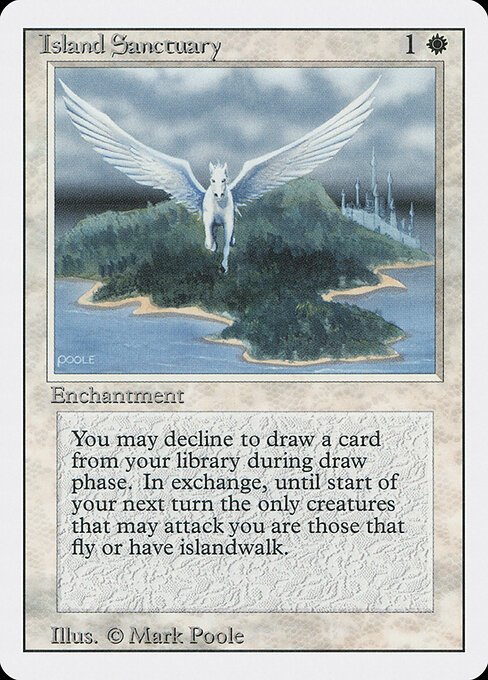 Island Sanctuary card from 3ED #product-1459