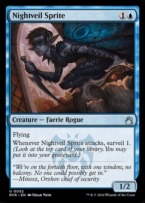 Nightveil Sprite card from RVR #52