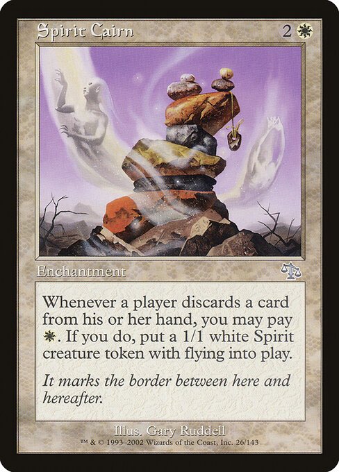 Spirit Cairn card from JUD #26