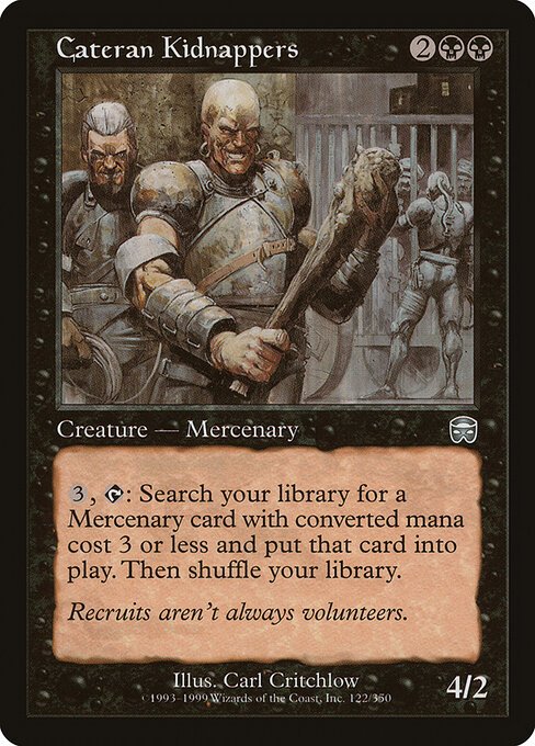 Cateran Kidnappers card from MMQ #122