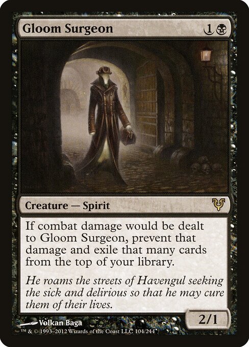 Gloom Surgeon card from AVR #104