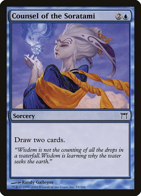 Counsel of the Soratami card from CHK #55