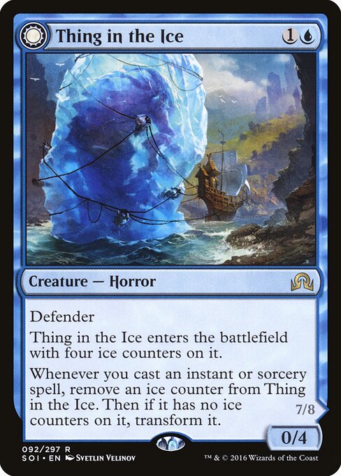 Thing in the Ice card from SOI #92