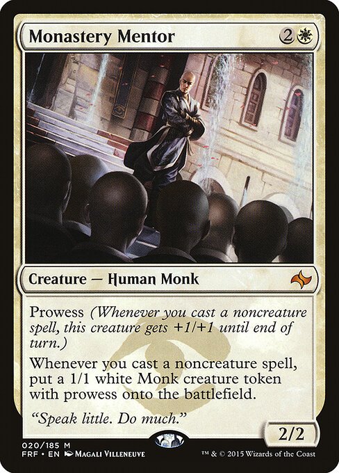 Monastery Mentor card from FRF #20