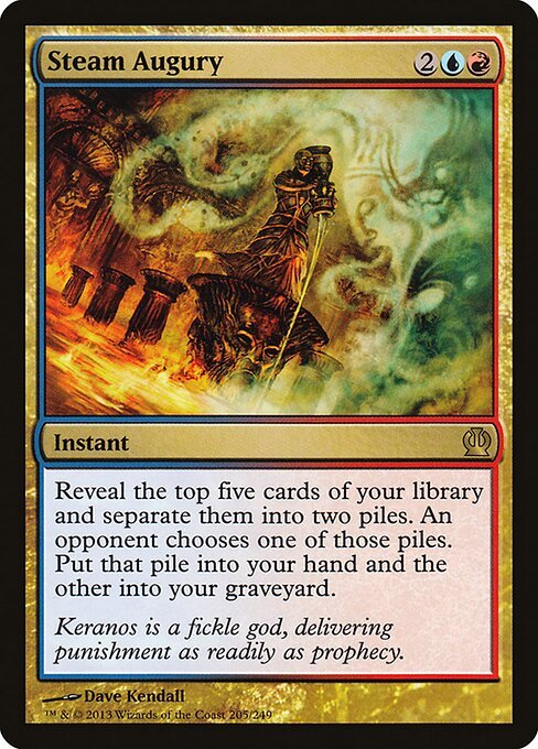 Steam Augury card from THS #205