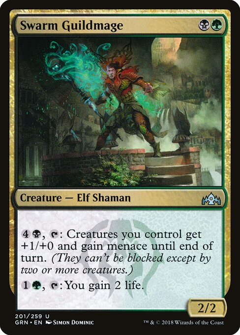 Swarm Guildmage card from GRN #201
