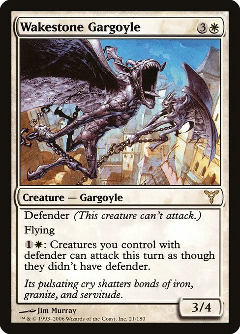 Wakestone Gargoyle card from DIS #21