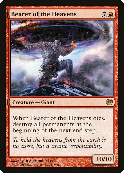 Bearer of the Heavens card from JOU #89
