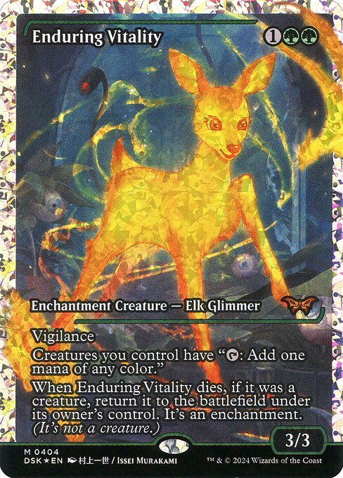 Enduring Vitality card from DSK #404