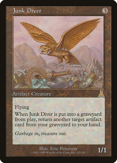 Junk Diver card from UDS #132