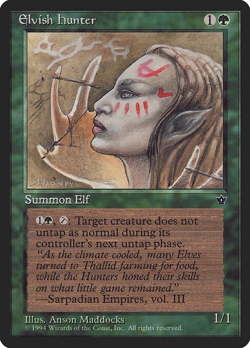 Elvish Hunter card from FEM #product-18198