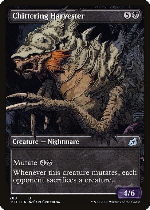 Chittering Harvester card from IKO #288