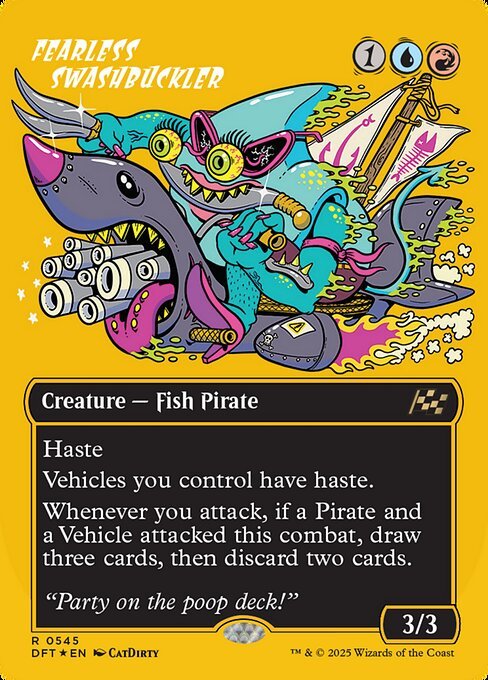 Fearless Swashbuckler card from DFT #545