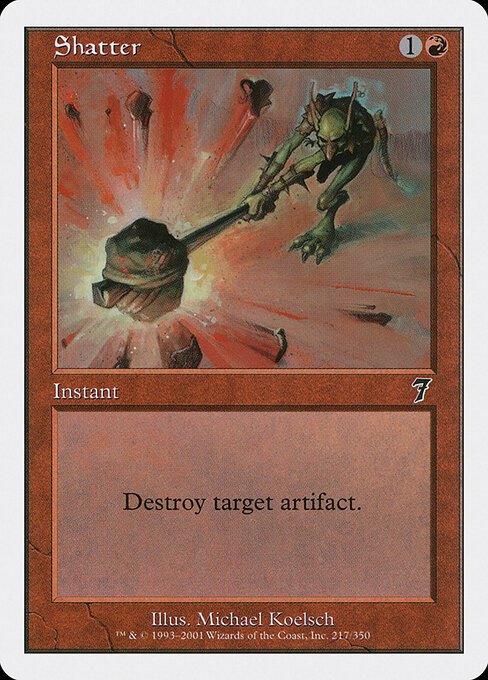 Shatter card from 7ED #217