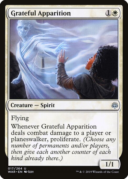 Grateful Apparition card from WAR #17