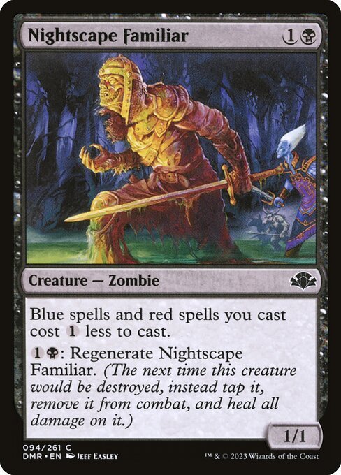 Nightscape Familiar card from DMR #94