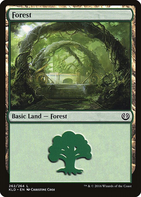 Forest (262) card from KLD #262