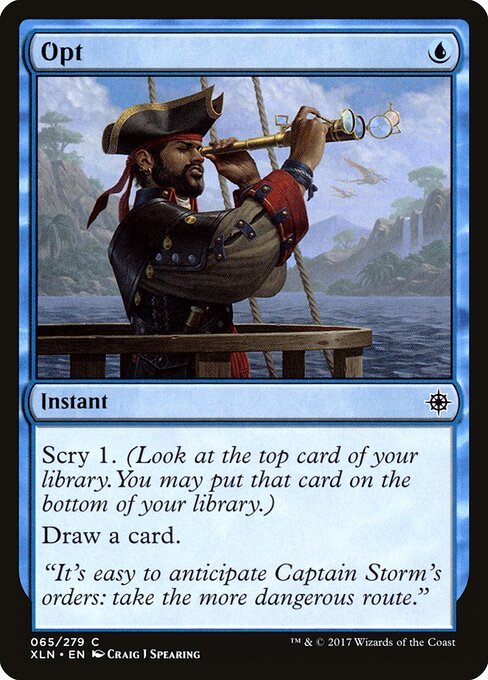 Opt card from XLN #65