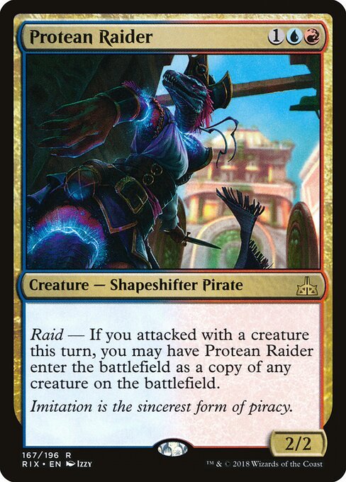 Protean Raider card from RIX #167