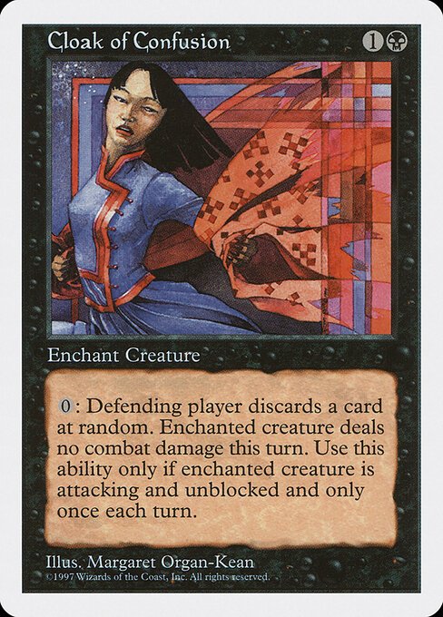Cloak of Confusion card from 5ED #product-2079