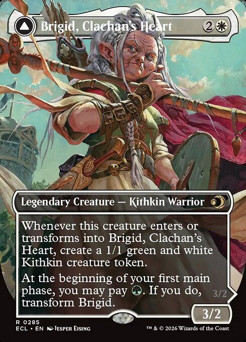 Brigid, Clachan's Heart card from ECL #285
