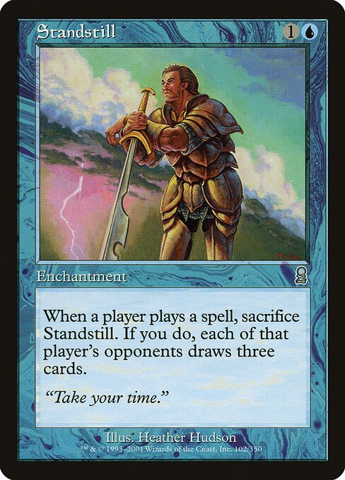 Standstill card from ODY #102