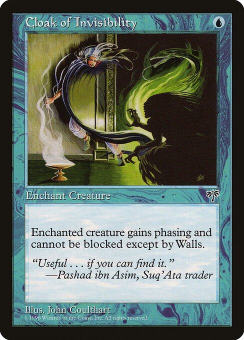 Cloak of Invisibility card from MIR #product-5011