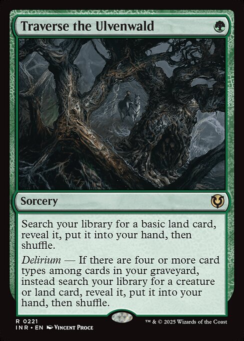 Traverse the Ulvenwald card from INR #221