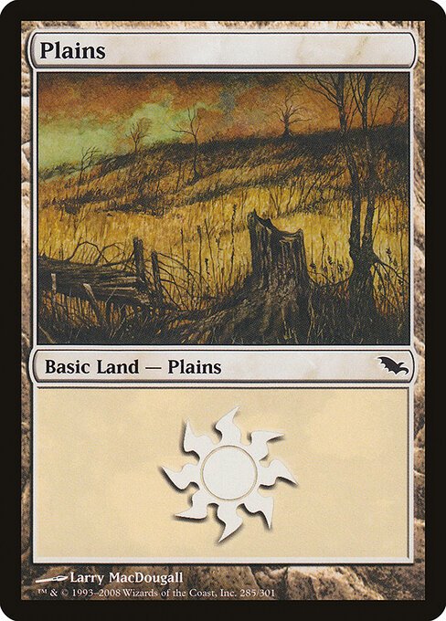 Plains (285) card from SHM #285